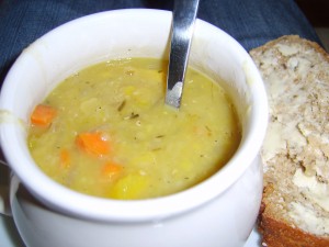 sweet curried squash soup
